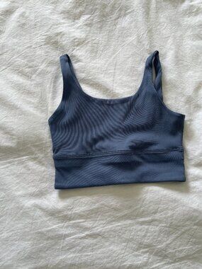 Blue Nike Crop top